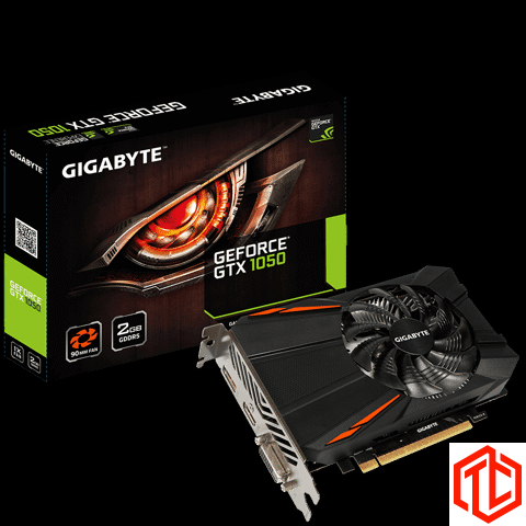 Kết quả hình ảnh cho gigabyte gtx 1050 oc 2gb