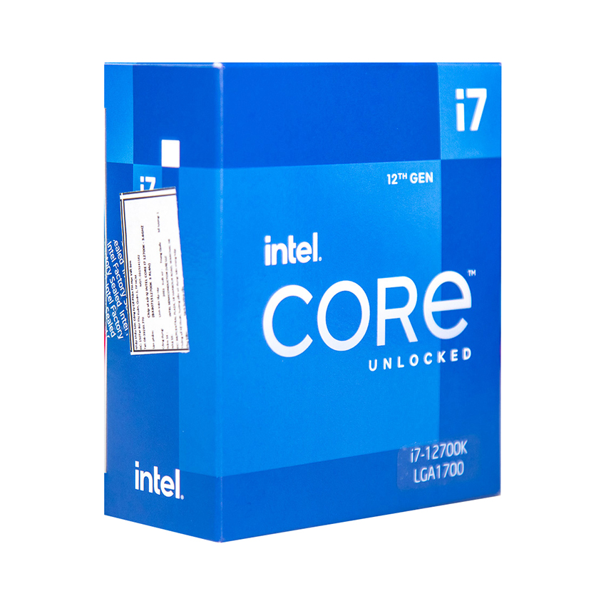 CPU Intel Core i7 12700