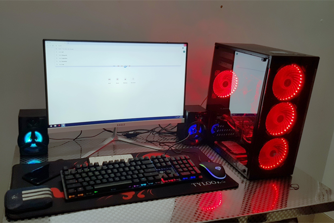 Build ngoại hình chắc chắn của PC thiết kế đồ họa